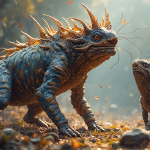 Amazing Alien Life forms and Planets. Fantasy Photographs, by Art by Innovation. Vibrant and detailed, high-resolution quality rendering of fantasy worlds with amazing creatures, both the fauna and flora, that might exist on alien worlds.