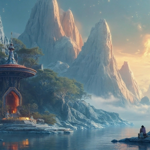 Amazing Alien Life forms and Planets. Fantasy Photographs, by Art by Innovation. Vibrant and detailed, high-resolution quality rendering of fantasy worlds with amazing creatures, both the fauna and flora, that might exist on alien worlds.