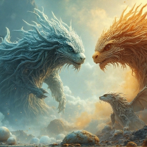 Amazing Alien Life forms and Planets. Fantasy Photographs, by Art by Innovation. Vibrant and detailed, high-resolution quality rendering of fantasy worlds with amazing creatures, both the fauna and flora, that might exist on alien worlds.