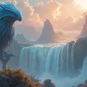 Amazing Alien Life forms and Planets. Fantasy Photographs, by Art by Innovation. Vibrant and detailed, high-resolution quality rendering of fantasy worlds with amazing creatures, both the fauna and flora, that might exist on alien worlds.