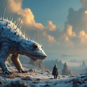 Amazing Alien Life forms and Planets. Fantasy Photographs, by Art by Innovation. Vibrant and detailed, high-resolution quality rendering of fantasy worlds with amazing creatures, both the fauna and flora, that might exist on alien worlds.