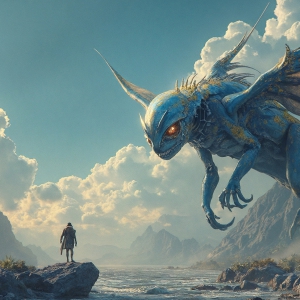 Amazing Alien Life forms and Planets. Fantasy Photographs, by Art by Innovation. Vibrant and detailed, high-resolution quality rendering of fantasy worlds with amazing creatures, both the fauna and flora, that might exist on alien worlds.