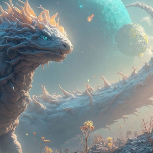 Amazing Alien Life forms and Planets. Fantasy Photographs, by Art by Innovation. Vibrant and detailed, high-resolution quality rendering of fantasy worlds with amazing creatures, both the fauna and flora, that might exist on alien worlds.