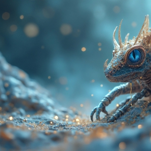 Amazing Alien Life forms and Planets. Fantasy Photographs, by Art by Innovation. Vibrant and detailed, high-resolution quality rendering of fantasy worlds with amazing creatures, both the fauna and flora, that might exist on alien worlds.