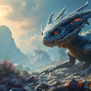 Amazing Alien Life forms and Planets. Fantasy Photographs, by Art by Innovation. Vibrant and detailed, high-resolution quality rendering of fantasy worlds with amazing creatures, both the fauna and flora, that might exist on alien worlds.