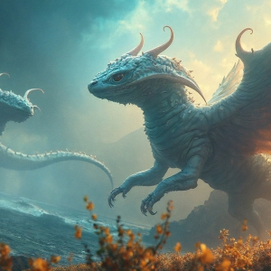 Amazing Alien Life forms and Planets. Fantasy Photographs, by Art by Innovation. Vibrant and detailed, high-resolution quality rendering of fantasy worlds with amazing creatures, both the fauna and flora, that might exist on alien worlds.