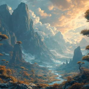 Amazing Alien Life forms and Planets. Fantasy Photographs, by Art by Innovation. Vibrant and detailed, high-resolution quality rendering of fantasy worlds with amazing creatures, both the fauna and flora, that might exist on alien worlds.