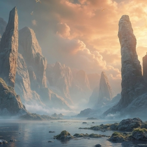 Amazing Alien Life forms and Planets. Fantasy Photographs, by Art by Innovation. Vibrant and detailed, high-resolution quality rendering of fantasy worlds with amazing creatures, both the fauna and flora, that might exist on alien worlds.