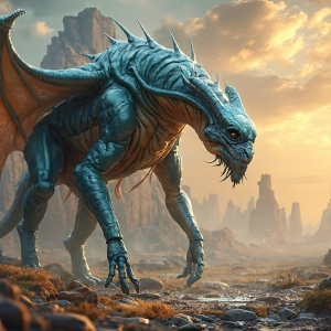 Amazing Alien Life forms and Planets. Fantasy Photographs, by Art by Innovation. Vibrant and detailed, high-resolution quality rendering of fantasy worlds with amazing creatures, both the fauna and flora, that might exist on alien worlds.