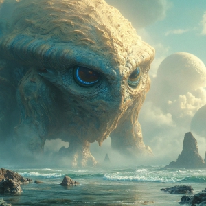 Amazing Alien Life forms and Planets. Fantasy Photographs, by Art by Innovation. Vibrant and detailed, high-resolution quality rendering of fantasy worlds with amazing creatures, both the fauna and flora, that might exist on alien worlds.