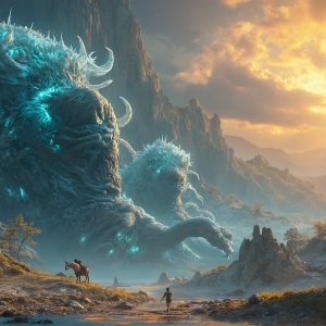 Amazing Alien Life forms and Planets. Fantasy Photographs, by Art by Innovation. Vibrant and detailed, high-resolution quality rendering of fantasy worlds with amazing creatures, both the fauna and flora, that might exist on alien worlds.