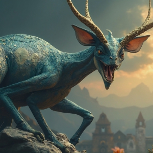 Amazing Alien Life forms and Planets. Fantasy Photographs, by Art by Innovation. Vibrant and detailed, high-resolution quality rendering of fantasy worlds with amazing creatures, both the fauna and flora, that might exist on alien worlds.