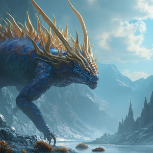 Amazing Alien Life forms and Planets. Fantasy Photographs, by Art by Innovation. Vibrant and detailed, high-resolution quality rendering of fantasy worlds with amazing creatures, both the fauna and flora, that might exist on alien worlds.