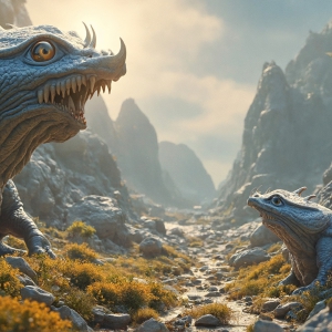 Amazing Alien Life forms and Planets. Fantasy Photographs, by Art by Innovation. Vibrant and detailed, high-resolution quality rendering of fantasy worlds with amazing creatures, both the fauna and flora, that might exist on alien worlds.