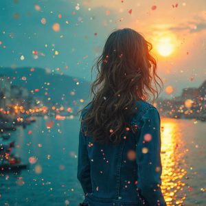 A collection of pictures of beautiful women from various locations around the world. This collection of images was created using AI and includes a mixture of real world locations, as well as fantasy settings. The image prompt was wrote to the make the background a high priority along with the model in the photograph.