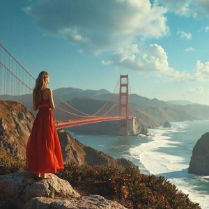 A collection of pictures of beautiful women from various locations around the world. This collection of images was created using AI and includes a mixture of real world locations, as well as fantasy settings. The image prompt was wrote to the make the background a high priority along with the model in the photograph.