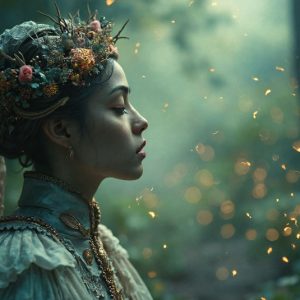 A collection of pictures of beautiful women from various locations around the world. This collection of images was created using AI and includes a mixture of real world locations, as well as fantasy settings. The image prompt was wrote to the make the background a high priority along with the model in the photograph.