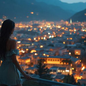 A collection of pictures of beautiful women from various locations around the world. This collection of images was created using AI and includes a mixture of real world locations, as well as fantasy settings. The image prompt was wrote to the make the background a high priority along with the model in the photograph.