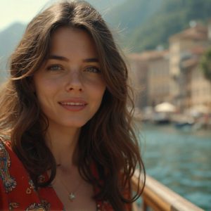 A collection of pictures of beautiful women from various locations around the world. This collection of images was created using AI and includes a mixture of real world locations, as well as fantasy settings. The image prompt was wrote to the make the background a high priority along with the model in the photograph.