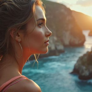 A collection of pictures of beautiful women from various locations around the world. This collection of images was created using AI and includes a mixture of real world locations, as well as fantasy settings. The image prompt was wrote to the make the background a high priority along with the model in the photograph.