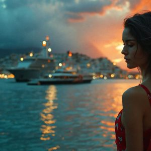 A collection of pictures of beautiful women from various locations around the world. This collection of images was created using AI and includes a mixture of real world locations, as well as fantasy settings. The image prompt was wrote to the make the background a high priority along with the model in the photograph.