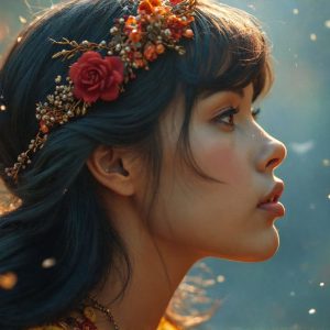 A collection of pictures of beautiful women from various locations around the world. This collection of images was created using AI and includes a mixture of real world locations, as well as fantasy settings. The image prompt was wrote to the make the background a high priority along with the model in the photograph.