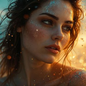 A collection of pictures of beautiful women from various locations around the world. This collection of images was created using AI and includes a mixture of real world locations, as well as fantasy settings. The image prompt was wrote to the make the background a high priority along with the model in the photograph.