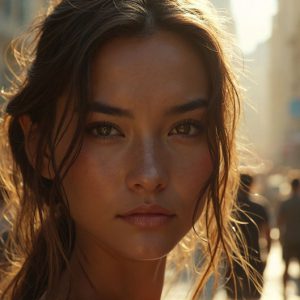 A collection of pictures of beautiful women from various locations around the world. This collection of images was created using AI and includes a mixture of real world locations, as well as fantasy settings. The image prompt was wrote to the make the background a high priority along with the model in the photograph.