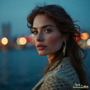 A collection of pictures of beautiful women from various locations around the world. This collection of images was created using AI and includes a mixture of real world locations, as well as fantasy settings. The image prompt was wrote to the make the background a high priority along with the model in the photograph.