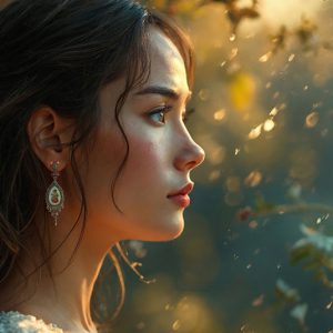 A collection of pictures of beautiful women from various locations around the world. This collection of images was created using AI and includes a mixture of real world locations, as well as fantasy settings. The image prompt was wrote to the make the background a high priority along with the model in the photograph.