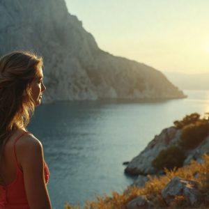 A collection of pictures of beautiful women from various locations around the world. This collection of images was created using AI and includes a mixture of real world locations, as well as fantasy settings. The image prompt was wrote to the make the background a high priority along with the model in the photograph.