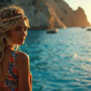 A collection of pictures of beautiful women from various locations around the world. This collection of images was created using AI and includes a mixture of real world locations, as well as fantasy settings. The image prompt was wrote to the make the background a high priority along with the model in the photograph.