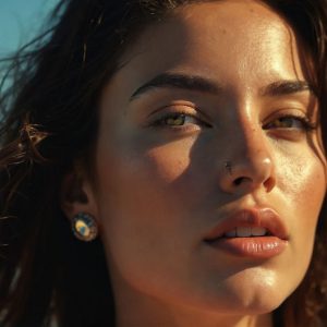 A collection of pictures of beautiful women from various locations around the world. This collection of images was created using AI and includes a mixture of real world locations, as well as fantasy settings. The image prompt was wrote to the make the background a high priority along with the model in the photograph.