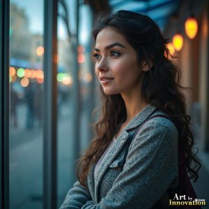 A collection of pictures of beautiful women from various locations around the world. This collection of images was created using AI and includes a mixture of real world locations, as well as fantasy settings. The image prompt was wrote to the make the background a high priority along with the model in the photograph.