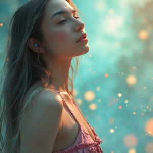 A collection of pictures of beautiful women from various locations around the world. This collection of images was created using AI and includes a mixture of real world locations, as well as fantasy settings. The image prompt was wrote to the make the background a high priority along with the model in the photograph.