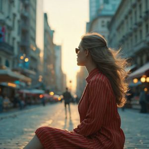 A collection of pictures of beautiful women from various locations around the world. This collection of images was created using AI and includes a mixture of real world locations, as well as fantasy settings. The image prompt was wrote to the make the background a high priority along with the model in the photograph.