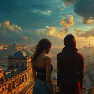 A collection of pictures of beautiful women from various locations around the world. This collection of images was created using AI and includes a mixture of real world locations, as well as fantasy settings. The image prompt was wrote to the make the background a high priority along with the model in the photograph.