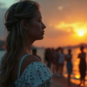 A collection of pictures of beautiful women from various locations around the world. This collection of images was created using AI and includes a mixture of real world locations, as well as fantasy settings. The image prompt was wrote to the make the background a high priority along with the model in the photograph.