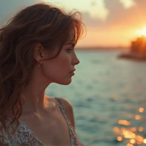 A collection of pictures of beautiful women from various locations around the world. This collection of images was created using AI and includes a mixture of real world locations, as well as fantasy settings. The image prompt was wrote to the make the background a high priority along with the model in the photograph.