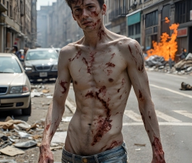 Twinkapocalypse, When Young Male Zombie Twinks, Attack.