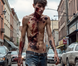 Twinkapocalypse, When Young Male Zombie Twinks, Attack.