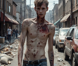 Twinkapocalypse, When Young Male Zombie Twinks, Attack.