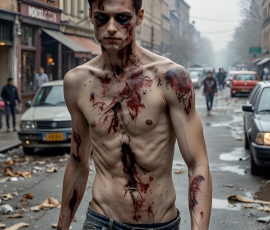 Twinkapocalypse, When Young Male Zombie Twinks, Attack.