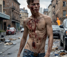 Twinkapocalypse, When Young Male Zombie Twinks, Attack.