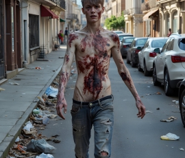 Twinkapocalypse, When Young Male Zombie Twinks, Attack.