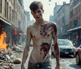 Twinkapocalypse, When Young Male Zombie Twinks, Attack.