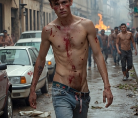 Twinkapocalypse, When Young Male Zombie Twinks, Attack.