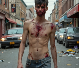 Twinkapocalypse, When Young Male Zombie Twinks, Attack.