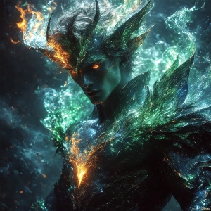 AI-generated abstract art featuring beautiful, handsome, sexy, shirtless, men, boys, lads. Fantasy, elemental mages typically have the ability to manipulate the basic elements, such as fire, water, earth, and air. This can extend to controlling sub-elements like ice, lightning, and sometimes even metal or wood. AI-generated abstract art featuring beautiful, handsome, sexy, shirtless, men, boys, lads.