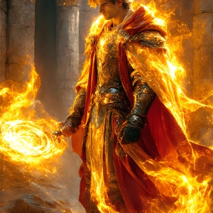 AI-generated abstract art featuring beautiful, handsome, sexy, shirtless, men, boys, lads. Fantasy, elemental mages typically have the ability to manipulate the basic elements, such as fire, water, earth, and air. This can extend to controlling sub-elements like ice, lightning, and sometimes even metal or wood.